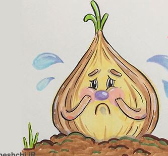 موضوع انشا ضرب المثل یکی نان نداشت بخورد پیاز می‌خورد تا اشتهایش باز شود