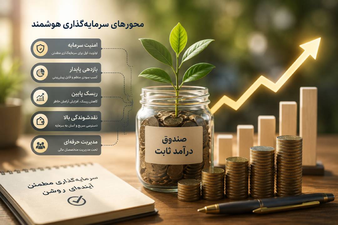 هرآنچه باید از سرمایه‌گذاری کم ریسک بدانید؛ صندوق درآمد ثابت چیست؟